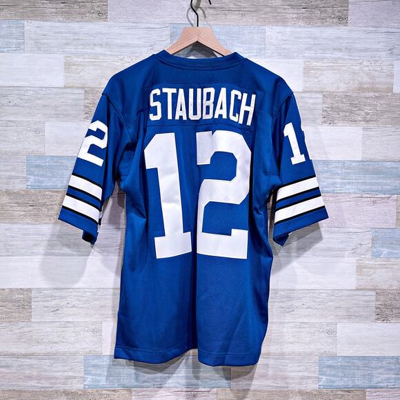 Roger Staubach Dallas Cowboys 1971 Mitchell & Ness Authentic Throwback Jersey XL - Picture 5 of 11